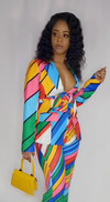 So Fly Rainbow Blazer Set