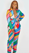 So Fly Rainbow Blazer Set